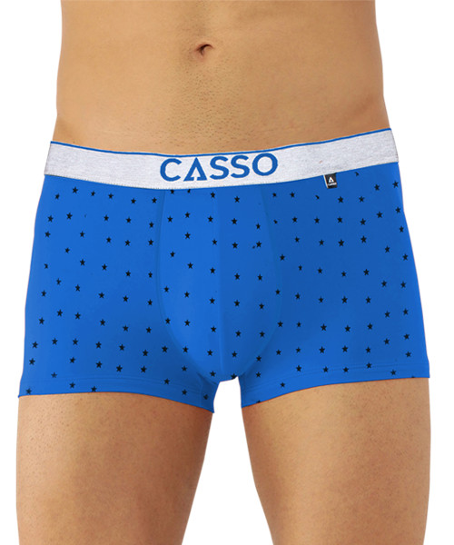 Casso Turq Lycre Printed Trunk Casso